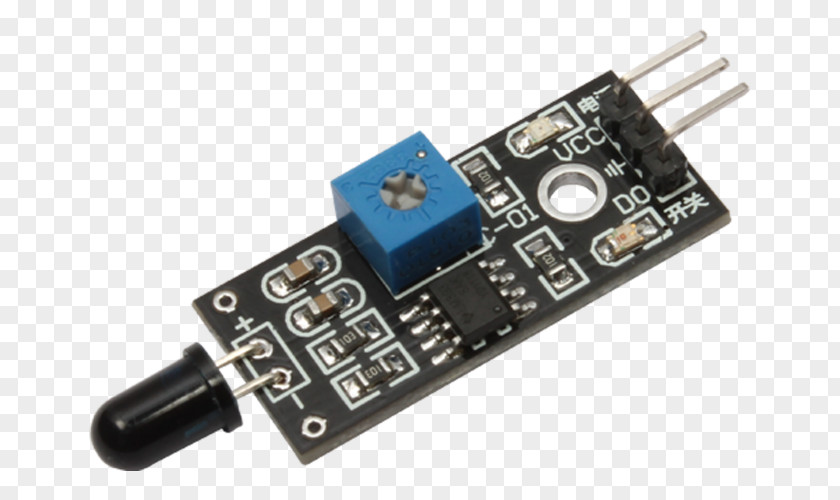 Flame Microcontroller Detector Sensor Infrared PNG