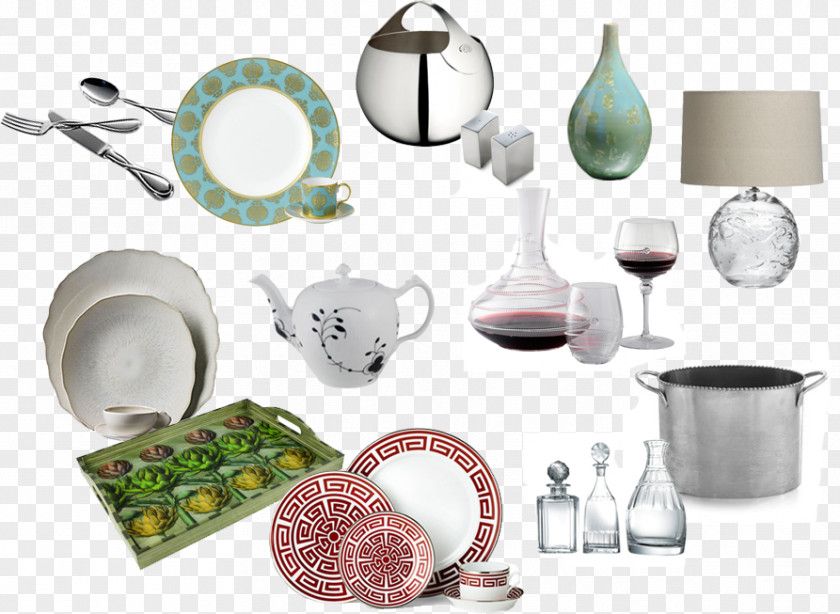 Glass Plastic Tableware PNG