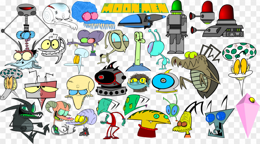 Moon Doodle Technology Clip Art PNG