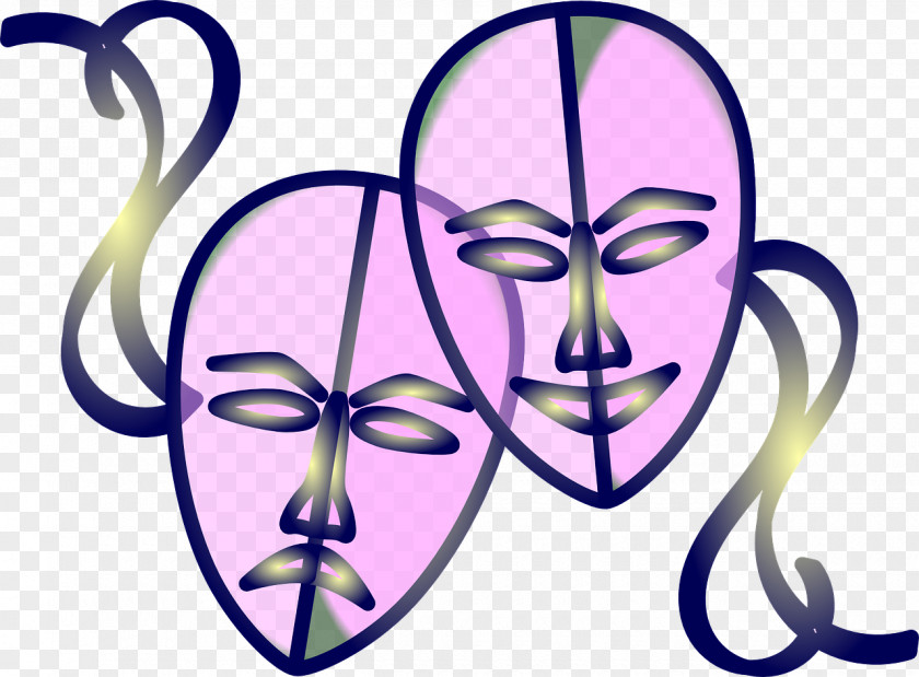 Theater Theatre Drama Mask Clip Art PNG
