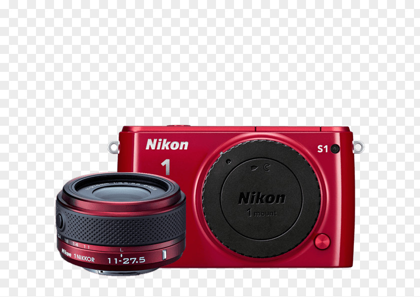 Camera Lens Nikon 1 J1 S1 AW1 1-mount PNG