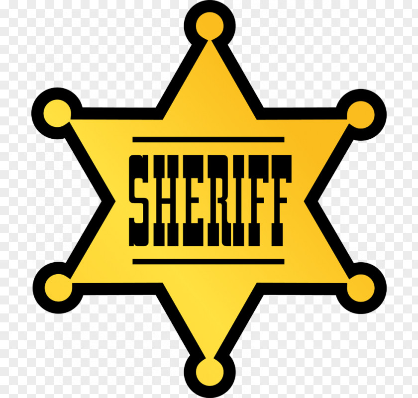 Decorative Stickers Badge Police Officer Sheriff Clip Art PNG