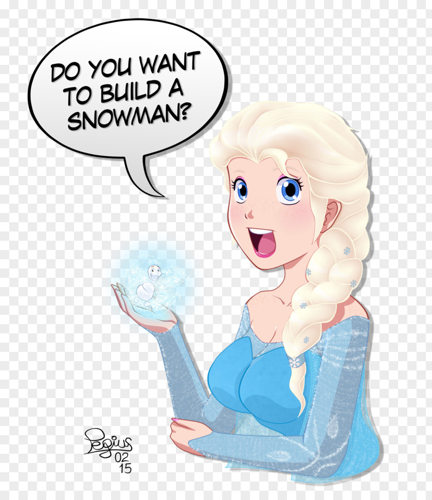 Elsa Olaf Do You Want To Build A Snowman? PNG