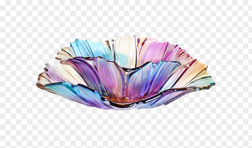 European Creative Glass Candy Dish Tableware Bowl Designer PNG