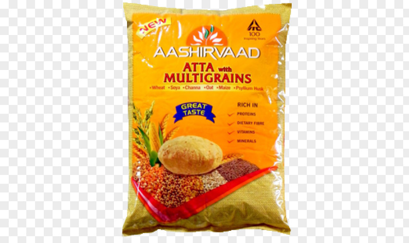 Flour Atta Aashirvaad Multigrain Bread Roti Whole-wheat PNG