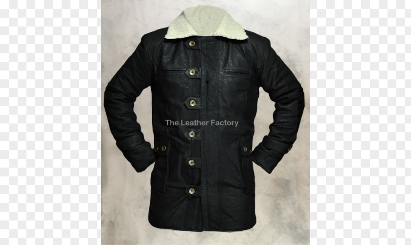 Jacket Leather Bane Coat PNG