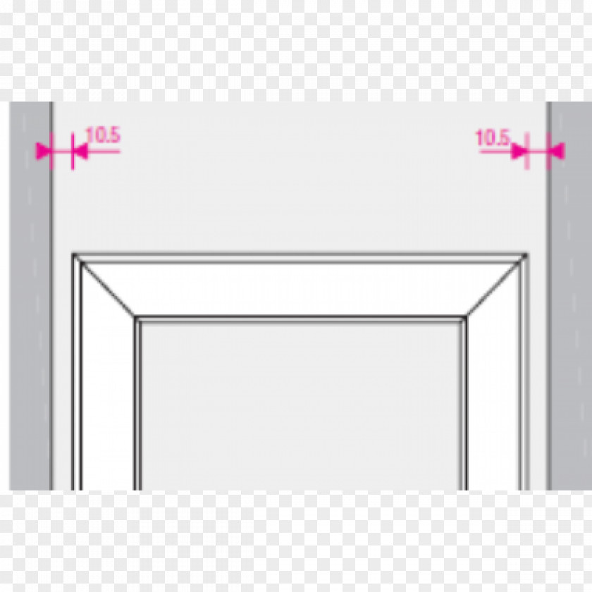 Line Angle Picture Frames PNG