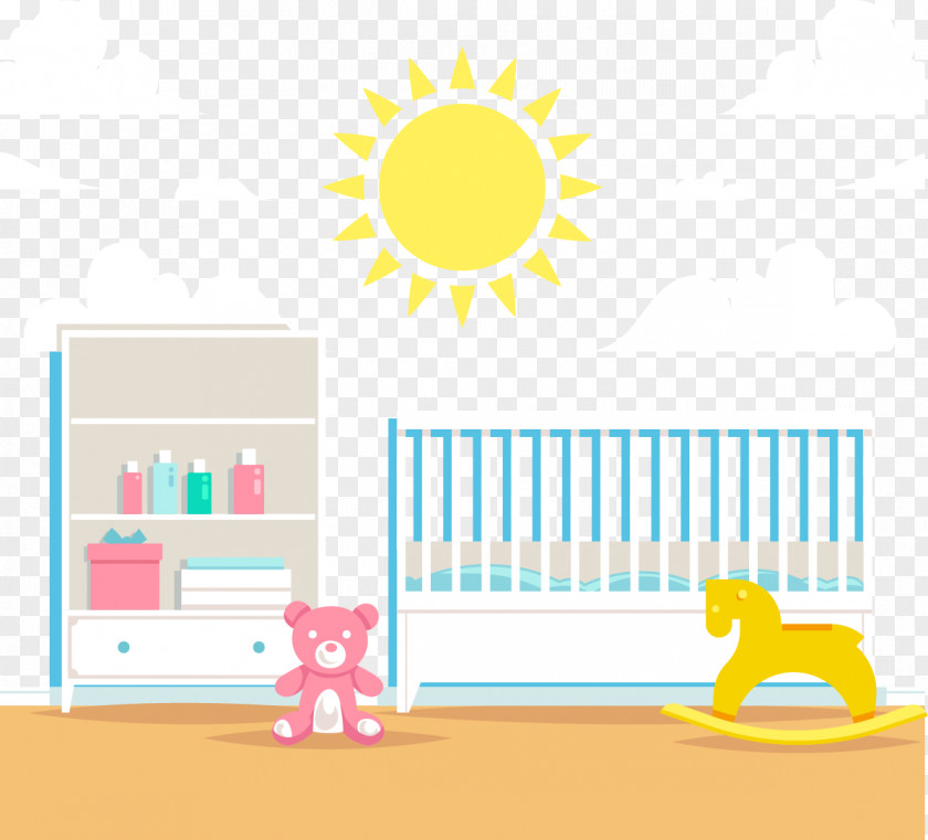 Warm Baby Room Child Euclidean Vector PNG