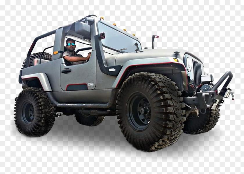 Car Tire Mahindra Thar & All-terrain Vehicle PNG