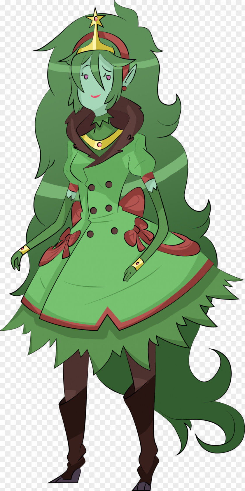 Christmas Tree Drawing Princess PNG