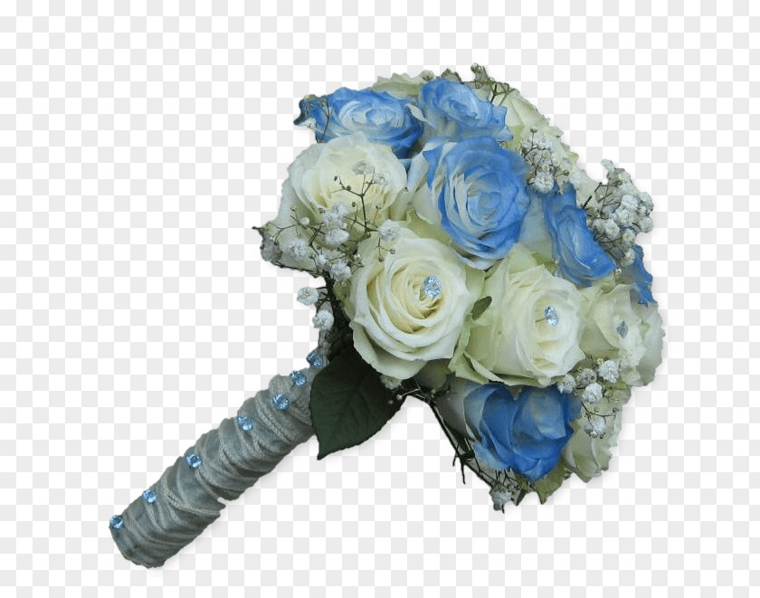 Heart-shaped Bouquet Cut Flowers Garden Roses Blue Rose PNG