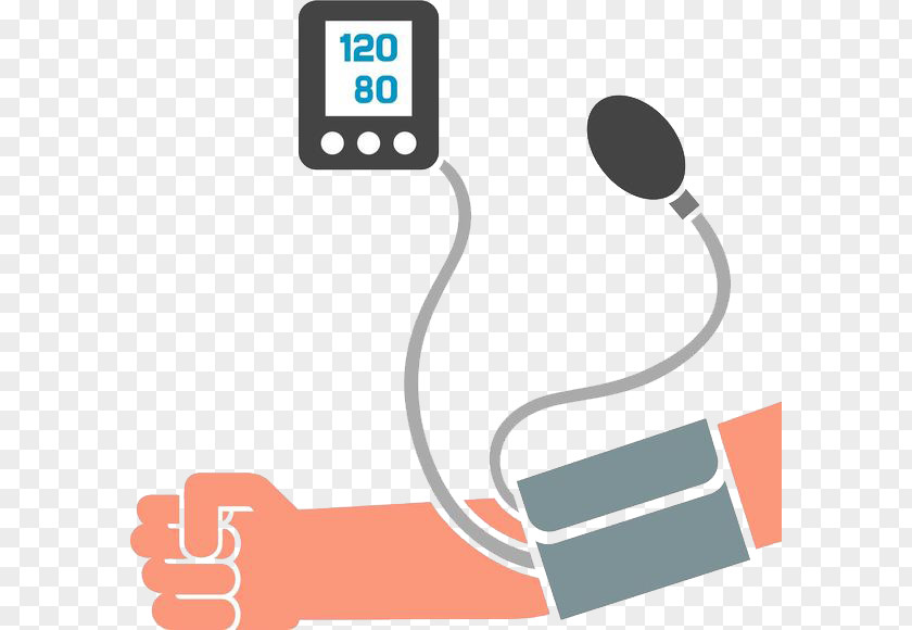 High Blood Pressure Values On A Sphygmomanometer Hypertension Illustration PNG