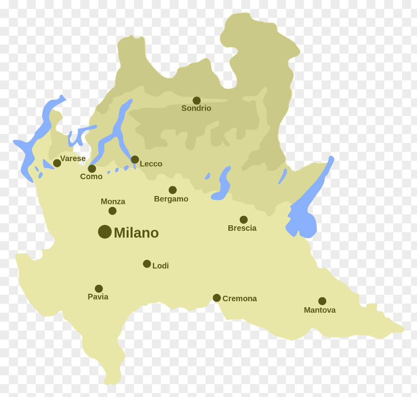 Lake Italy Map Como Province Of Sondrio Image Information PNG