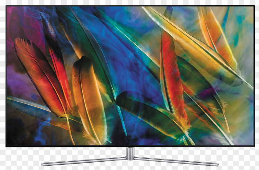 Samsung Quantum Dot Display Ultra-high-definition Television 4K Resolution Smart TV PNG