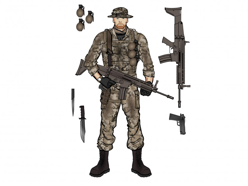 Soldier Military Marines Special Forces PNG
