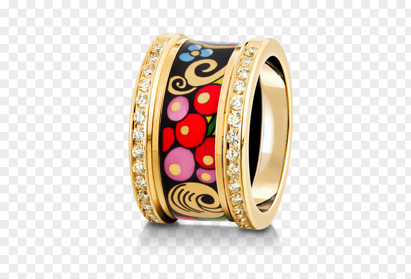 The Ring Of Fire Wedding Frey Wille Jewellery Gold PNG