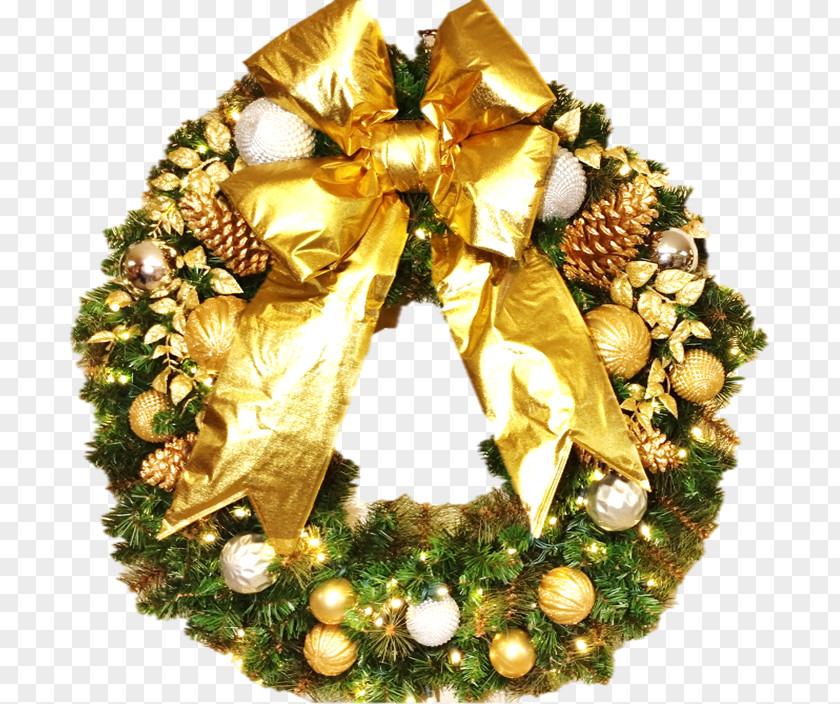 Christmas Wreath Ornament PNG