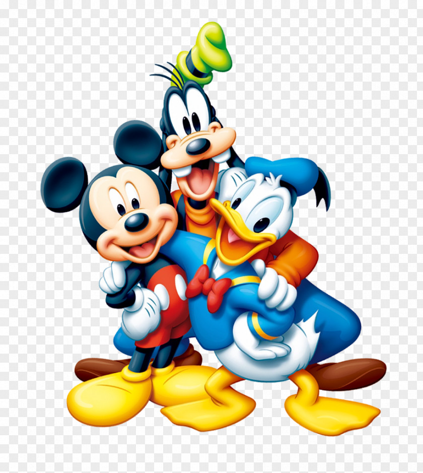 Disney Cartoon Mickey Mouse Minnie Pluto Donald Duck Clip Art PNG