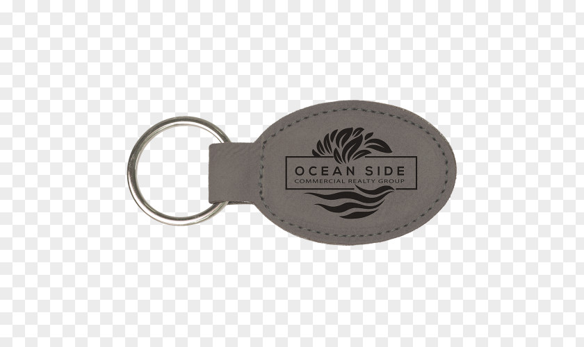 Key Chains Leather Keyring Oval Light PNG
