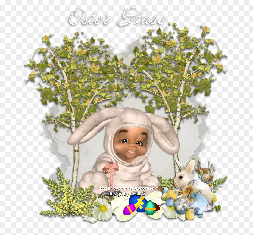 Nun Easter Bunny Picture Frames Flowering Plant Tree PNG