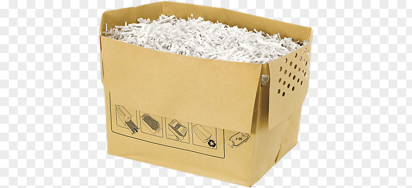 Popcorn Paper Recycling Bag PNG