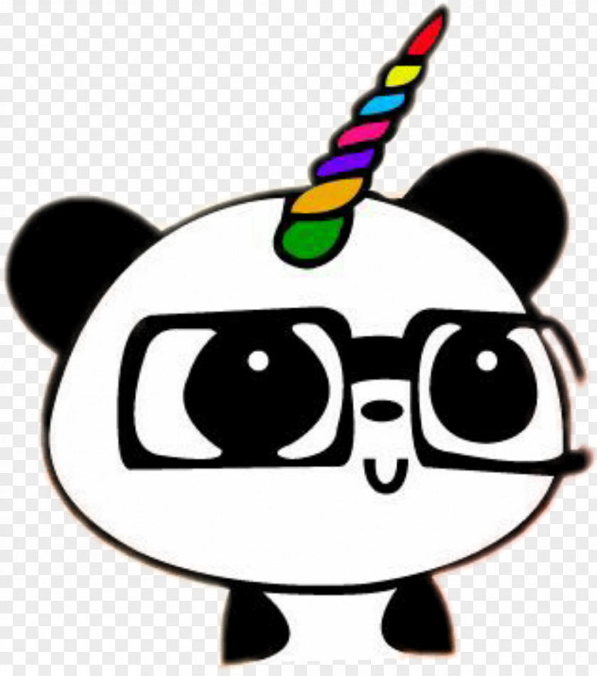 Unicorn Giant Panda T-shirt Drawing PNG