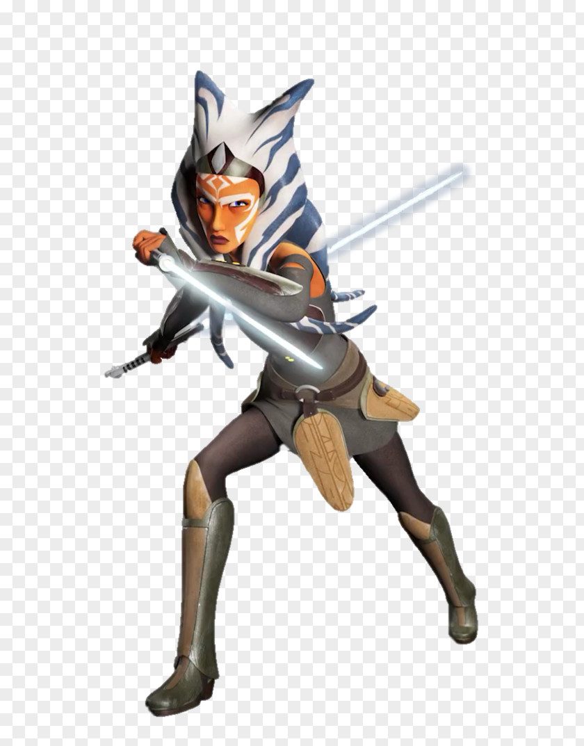 Ahsoka Clone Wars Tano Star Jedi Rebel Alliance Lightsaber PNG