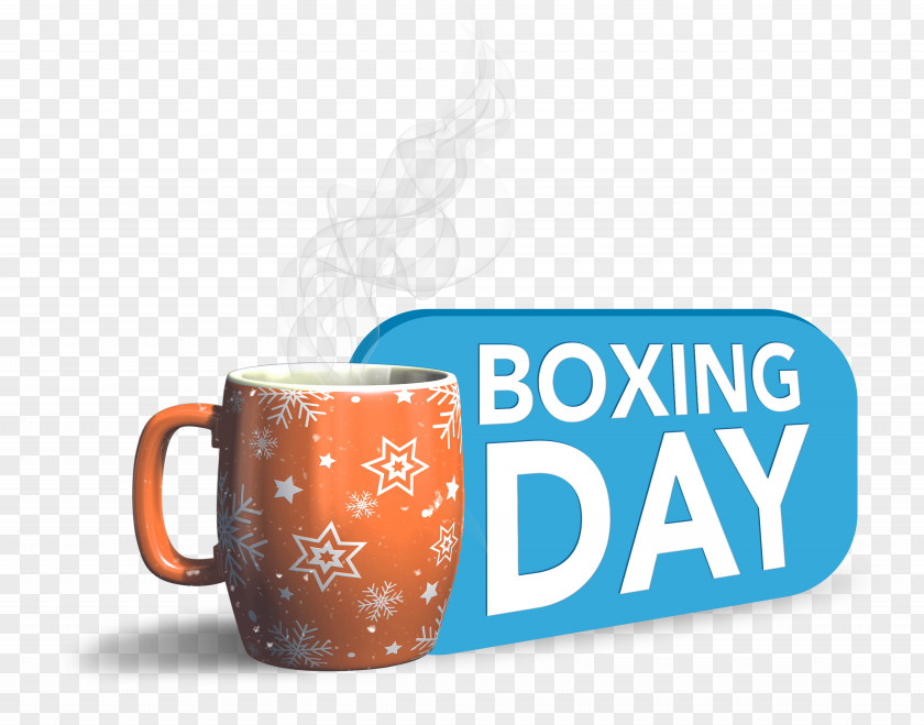 Boxing Day Coffee Cup Brand Mug Cafe PNG