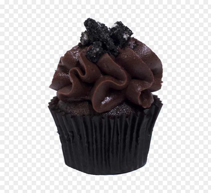 Chocolate Cake Cupcake Truffle Praline Muffin PNG