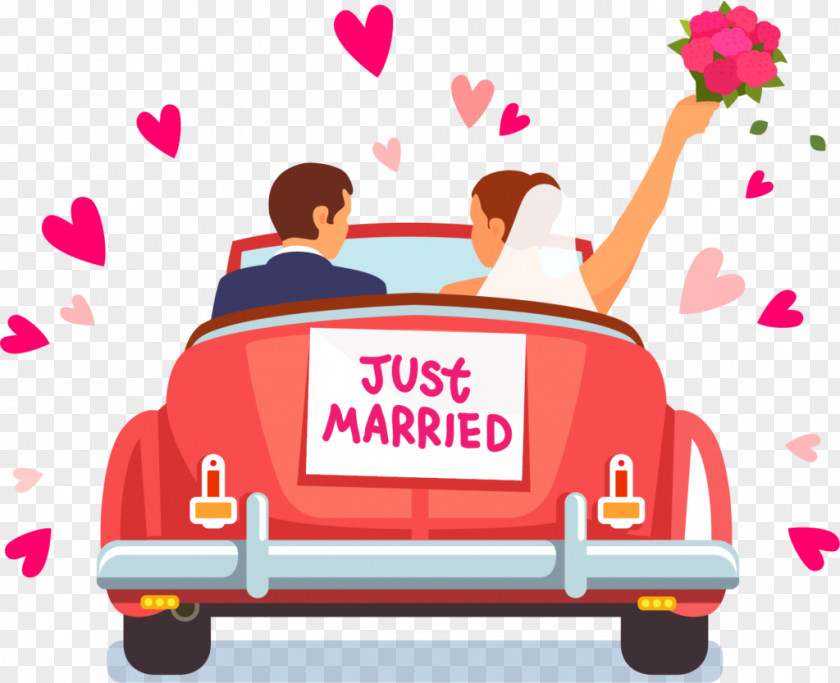Just Married Royalty-free Art Marriage PNG