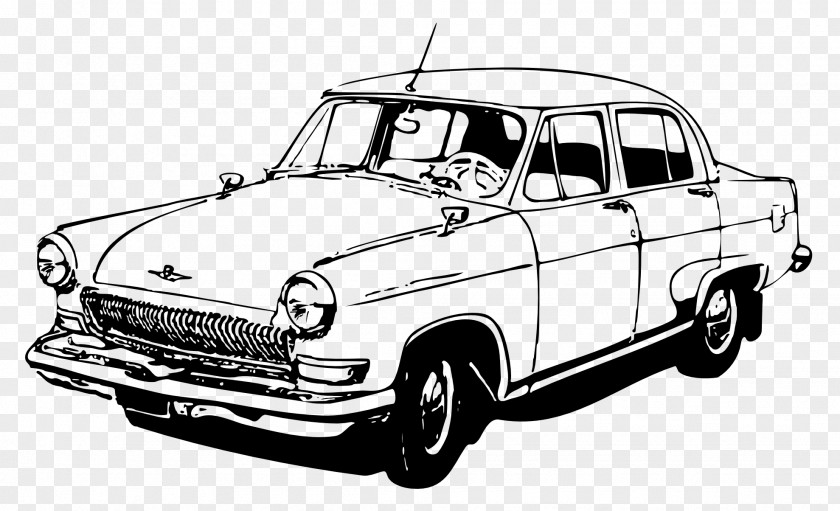 Car Vintage Classic Clip Art PNG