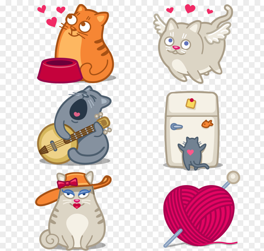 Cartoon Cat Download Icon PNG