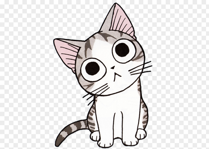 Cat Kitten Chi's Sweet Home Drawing Anime PNG Anime, clipart PNG