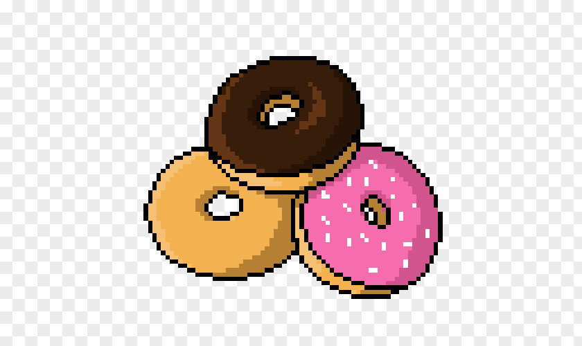 Donuts Pixel Art Animated Film PNG