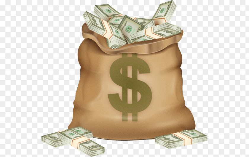 Money Bag United States Dollar Finance PNG