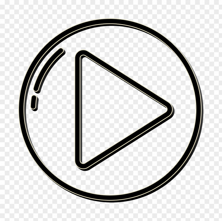 Music Player Icon UI Play Button PNG