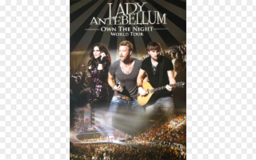 Dvd Blu-ray Disc Own The Night Lady Antebellum Concert DVD PNG