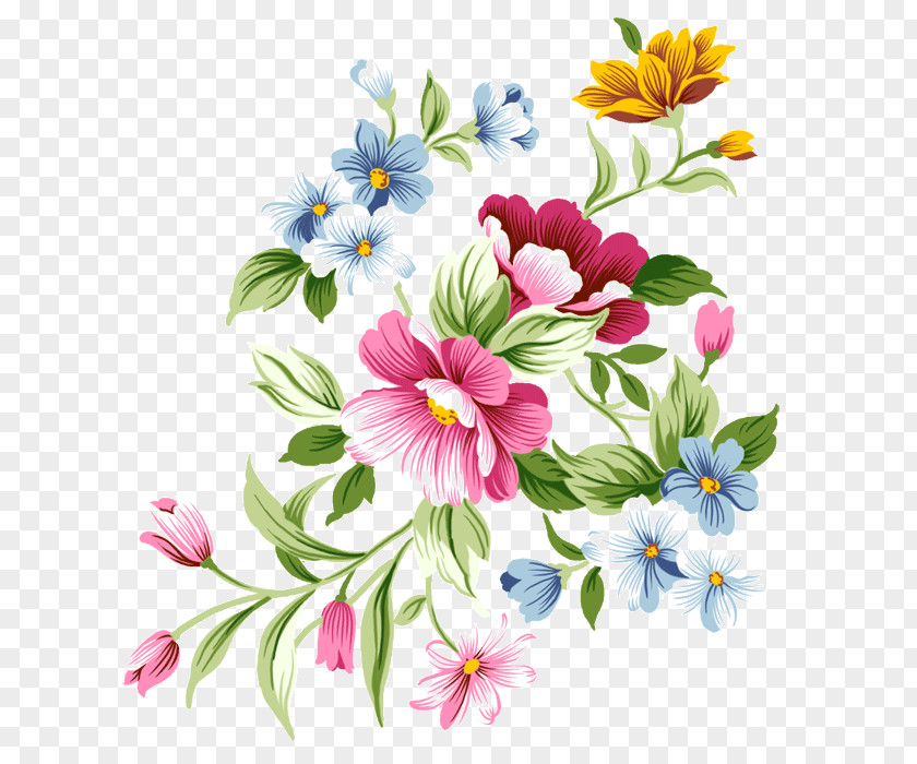 Flower Decorative Flowers Floral Design Clip Art PNG