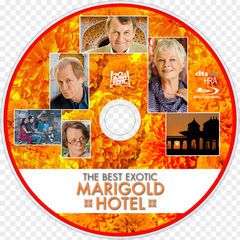 Marigold Blu-ray Disc The Best Exotic Hotel Film Television 20th Century Fox PNG