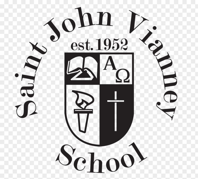 School St. John Vianney High St Logo Saint PNG