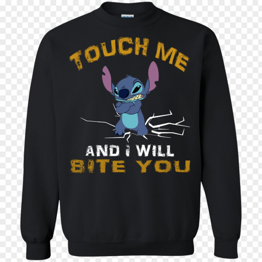Stitch Hoodie T-shirt Sweater Crew Neck PNG