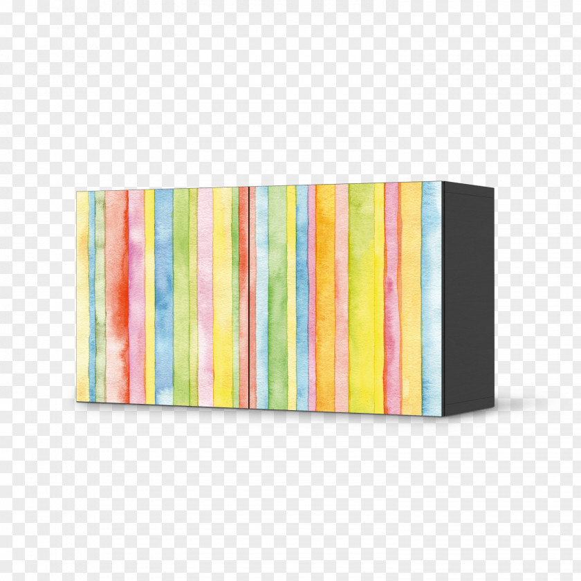 Watercolor Stripes Door Closet Painting Foal Drawer PNG