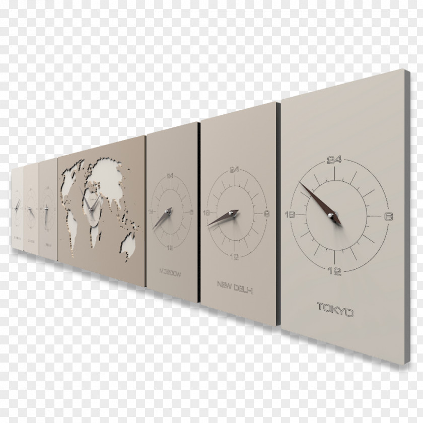 Catalog World Map Clock Time Zone PNG