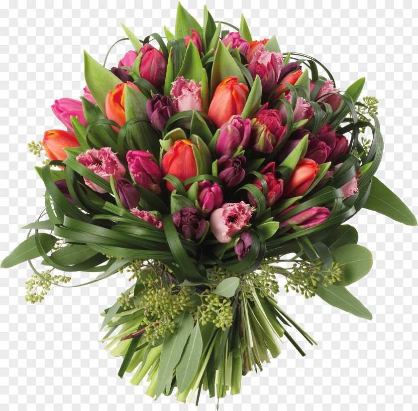 Tulip Bouquet Cliparts Flower Rose Clip Art PNG