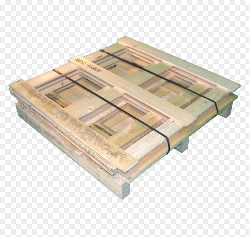 Wood Wooden Box Crate Transport Pallet PNG
