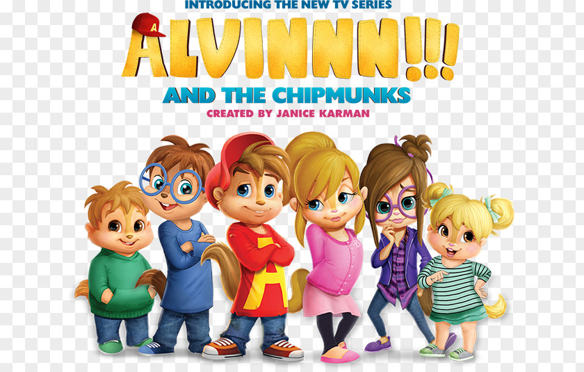 Alvin And The Chipmunks In Film Television Show Chipettes PNG
