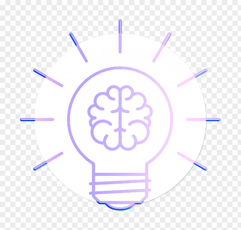 Idea Icon Smart Brain PNG