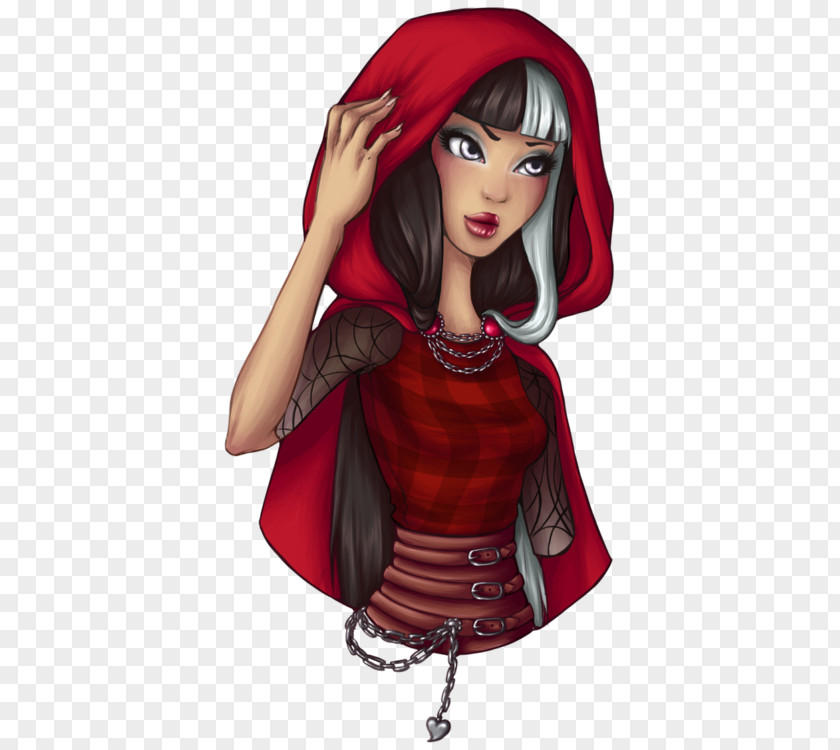Little Red Riding Hood House Julie Maddalena Big Bad Wolf Ever After High Fan Art PNG