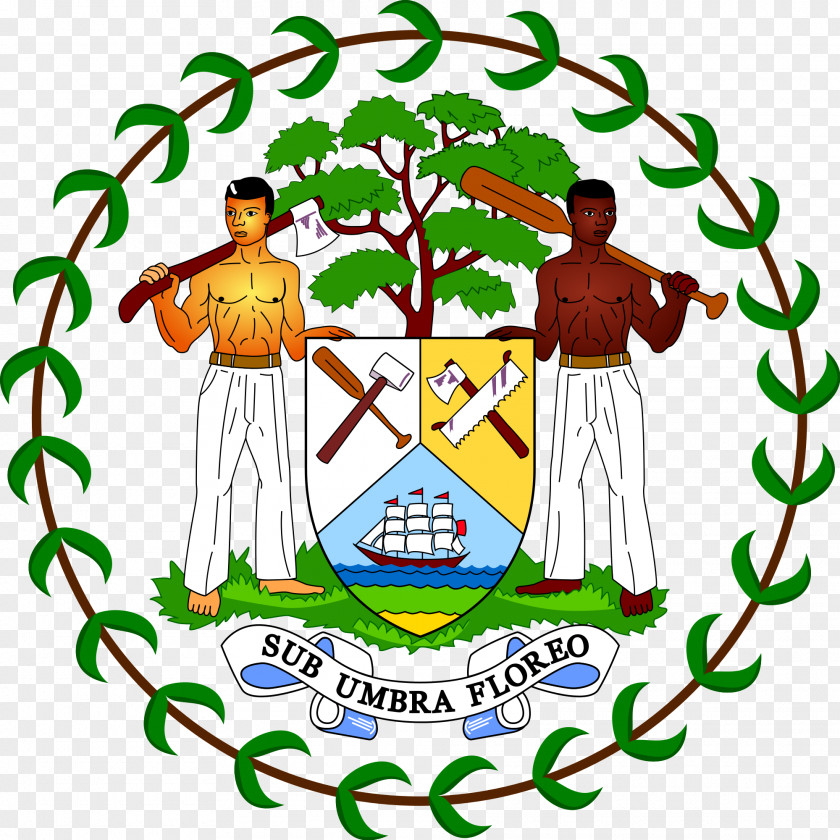 National Emblem Coat Of Arms Belize Flag PNG