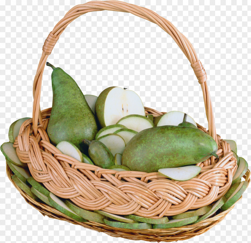 Pear Fruit Auglis Vegetable Basket PNG